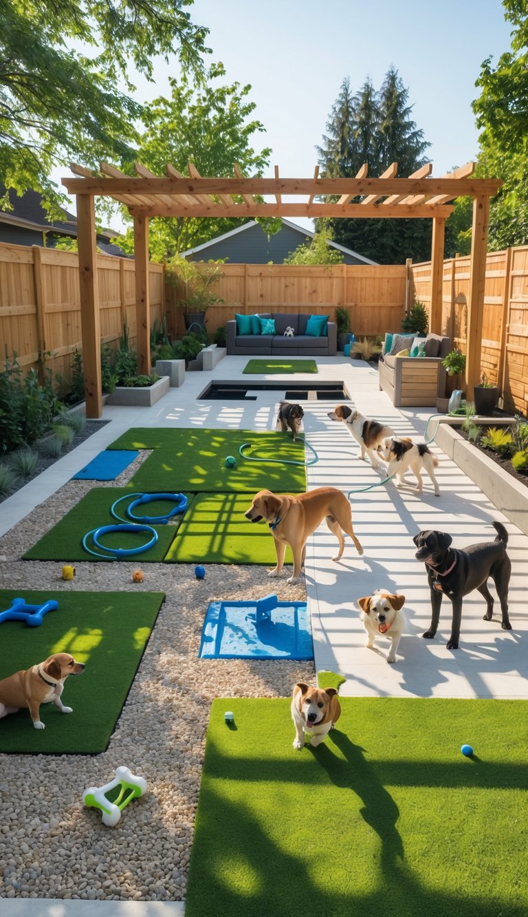 10 Low Maintanence No Grass Backyard Ideas For Dogs - Garden Aesthetic
