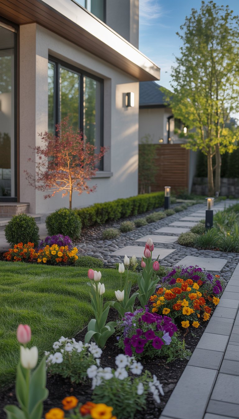 10 Beautiful Small Front Yard Landscaping Ideas For Compact Space on ...